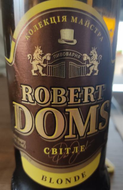 Robert Doms Svitle / Світле 4.6%, Carlsberg Ukraine, Ukraine