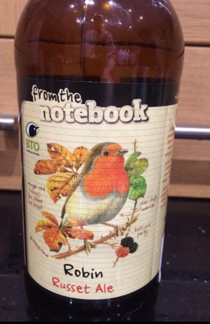 Robin 4.8%, From The Notebook Ltd, England