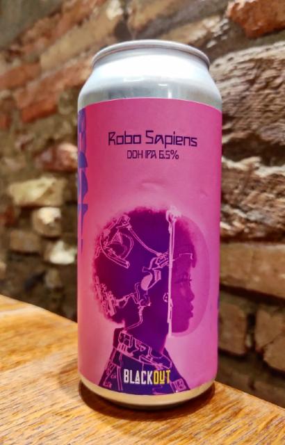robo sapiens 6.5%, Blackout Brewing, Romania