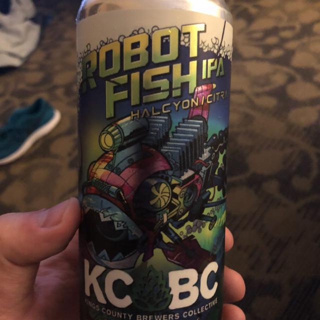 Robot Fish IPA 6.6%, Kings County Brewers Collective KCBC, United States