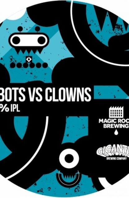 Robots VS Clowns 5.3%, Magic Rock Brewing, England