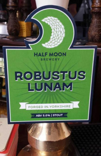 Robustus Lunam 5.0%, Half Moon Brewery, England