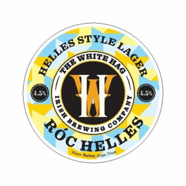 Róc Helles 4.5%, The White Hag Brewing Company, Ireland