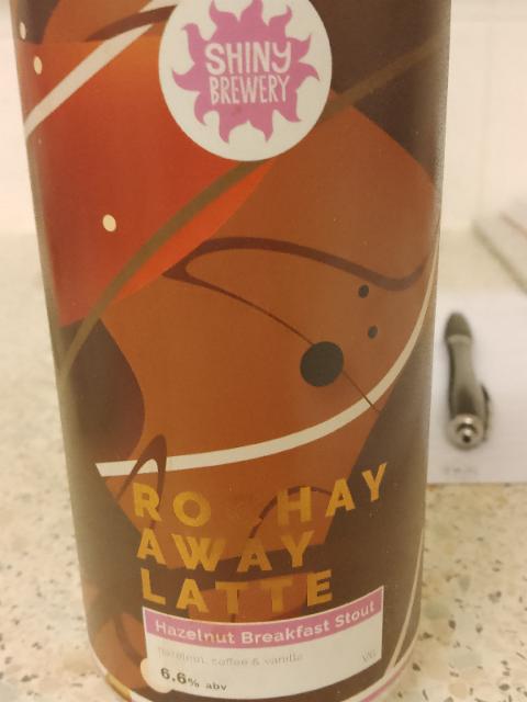 rochay away latte 6.6%, Shiny Brewing, England