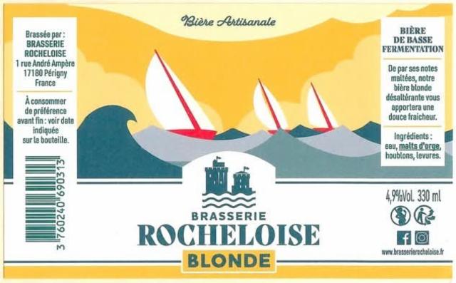 Rocheloise Blonde, Brasserie Rocheloise (Ex Maison Bastard)