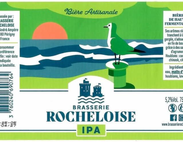 Rocheloise IPA, Brasserie Rocheloise (Ex Maison Bastard)