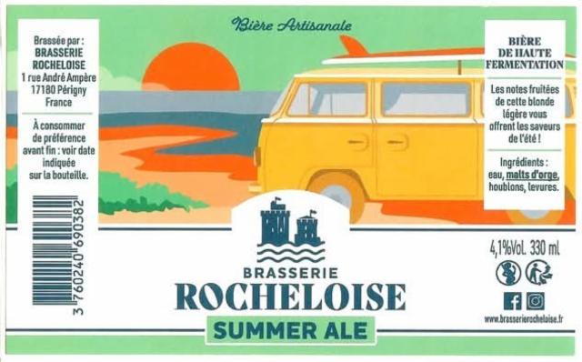 Rocheloise Summer Ale, Brasserie Rocheloise (Ex Maison Bastard)