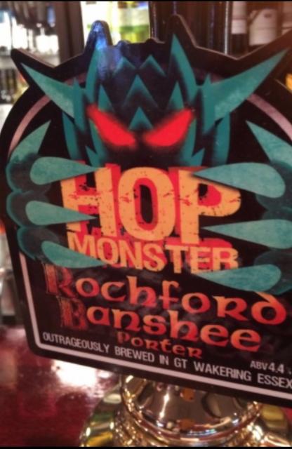 Rochford Banshee Porter 4.4%, Hop Monster, England