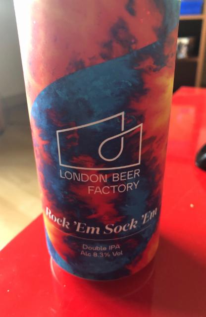 Rock 'Em Sock 'Em 8.3%, The London Beer Factory, England