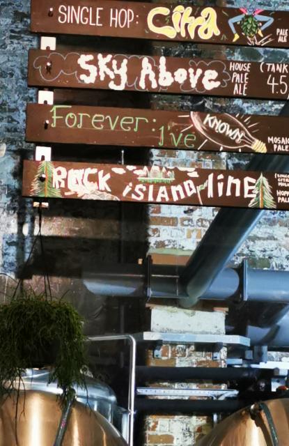 rock island line 5.2%, Left Handed Giant Brewing, England