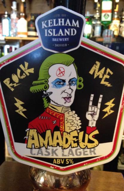 Rock Me Amadeus 5.0%, Kelham Island Brewery, England