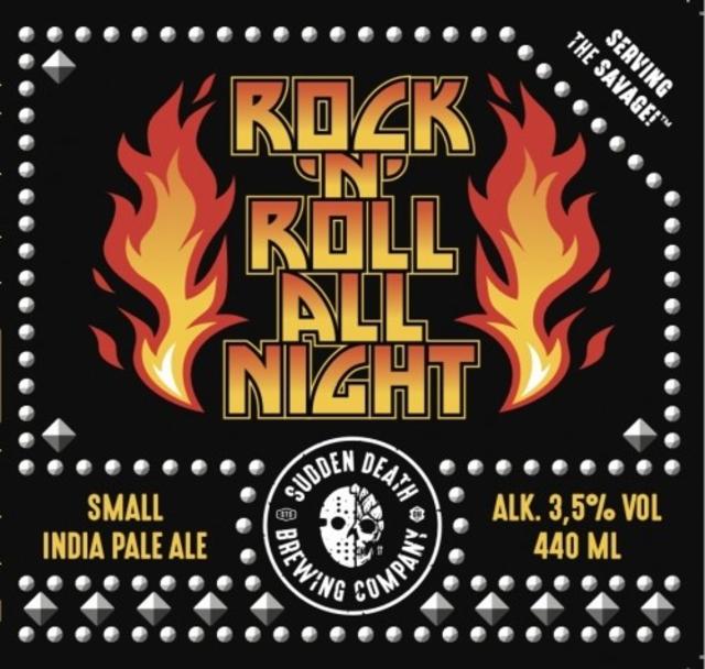 Rock 'N' Roll All Night 3.5%, Sudden Death Brewing Co., Germany