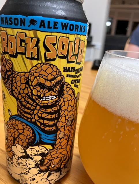 Rock Solid 8.0%, Mason Ale Works, United States