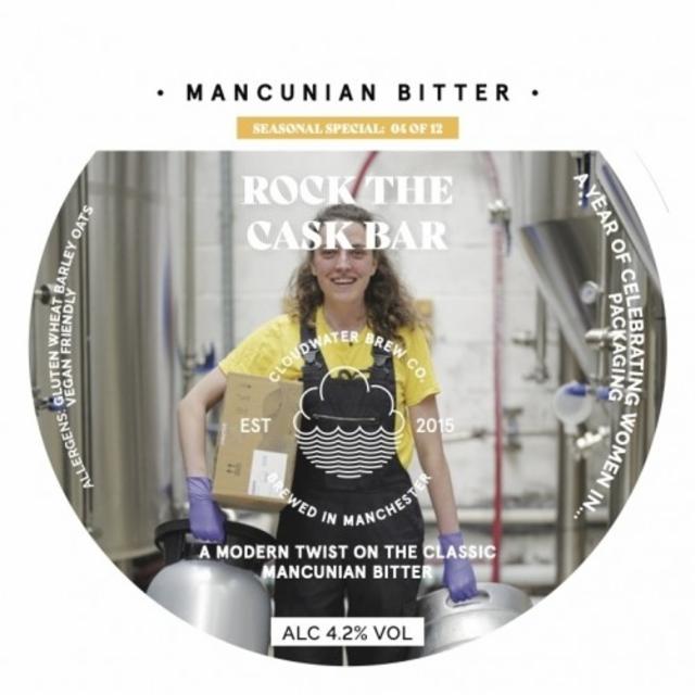 Rock The Cask Bar 4.2%, Cloudwater Brew Co., England