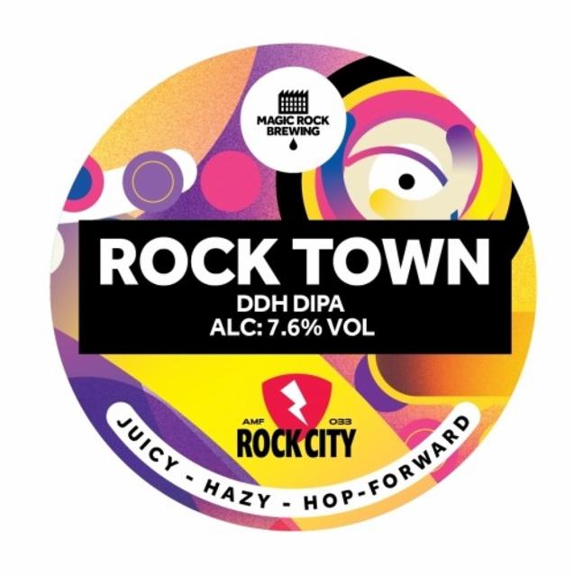 Rock Town 7.6%, Magic Rock Brewing, England