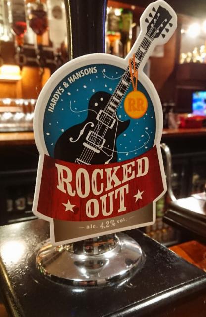 Rocked Out 4.2%, Hardys & Hansons (Greene King), England