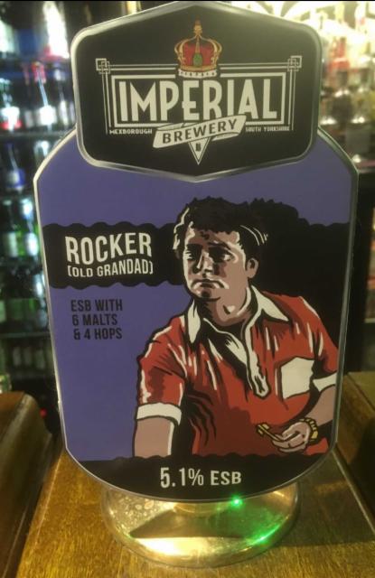 Rocker(Old Grandad) 5.1%, Imperial Brewery, England