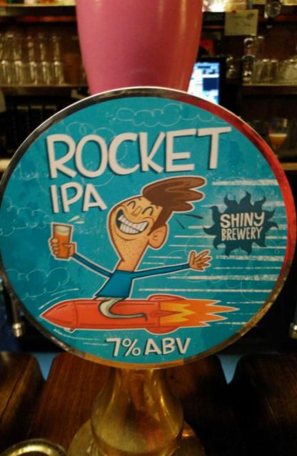 Rocket IPA 7.0%, Shiny Brewing, England