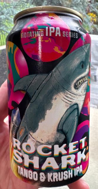 Rocket Shark Tango & Crush IPA, Logboat Brewing Co