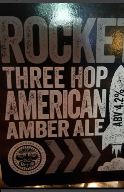 Rocket Three Hop 4.4%, Eden River Brew, England