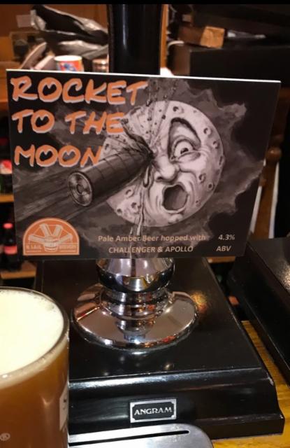 Rocket To The Moon 4.3%, 8 Sail Brewery, England