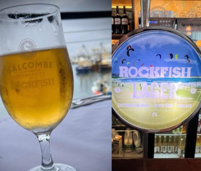 Rockfish Lager, Salcombe Brewery