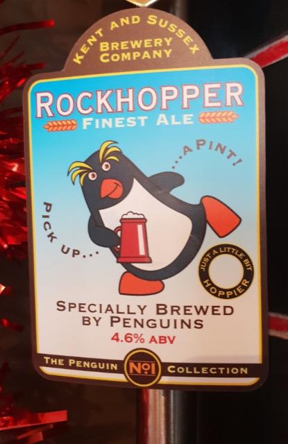 Rockhopper Finest Ale 4.6%, Kent And Sussex Brewery Company, England
