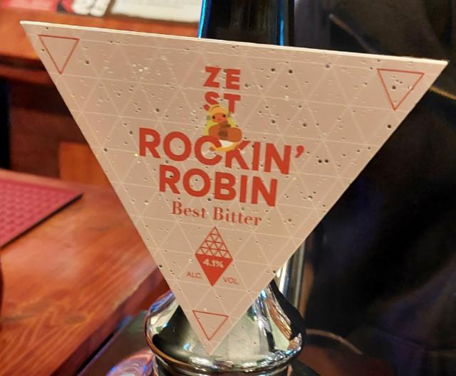 Rockin Robin, Zest Brewery