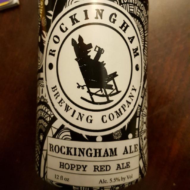 Rockingham hoppy red ale 5.5%, Rockingham Brewing Company, United States
