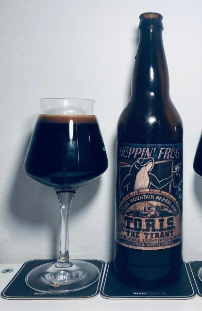 Rocky Mountain Barrel Aged T.O.R.I.S. 13.8%, Hoppin' Frog Brewery, United States