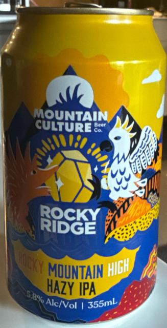 Rocky Mountain High Hazy IPA, Mountain Culture Beer Co.