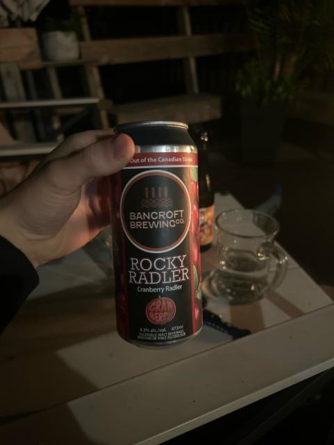 Rocky Radler 4.2%, Bancroft Brewing Co., Canada