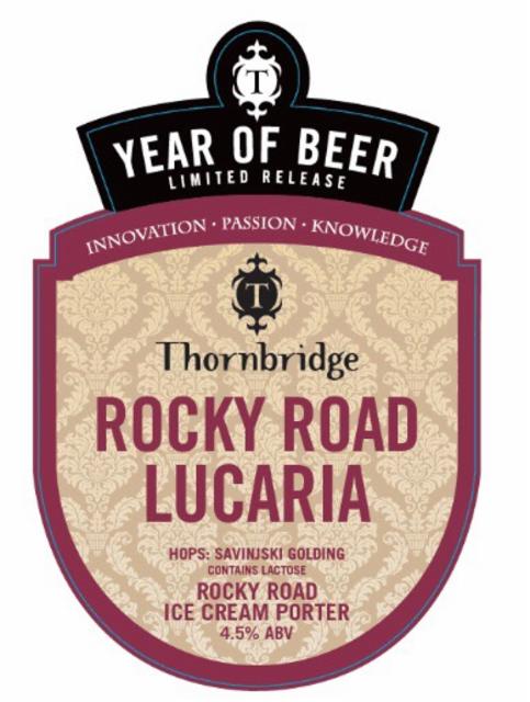 Rocky Road Lucaria 4.5%, Thornbridge Brewery, England