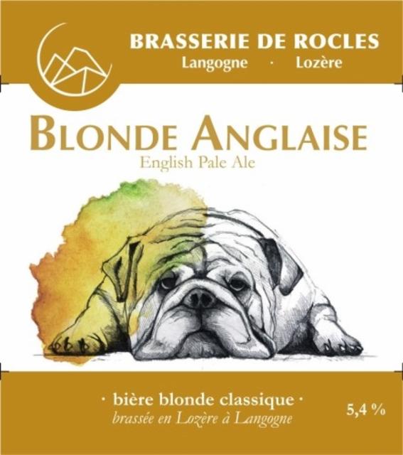 Rocles Blonde Anglaise 5.0%, Brasserie De Rocles, France