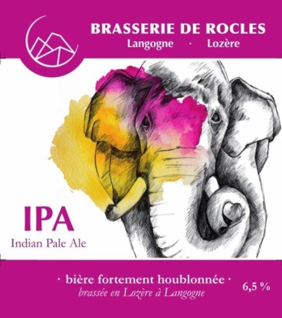 Bierre IPA 6.5%, Brasserie De Rocles, France