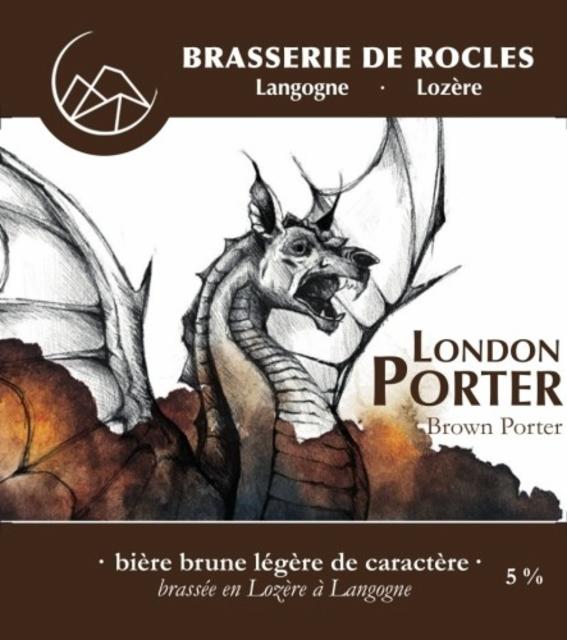 Rocles London Porter 5.0%, Brasserie De Rocles, France