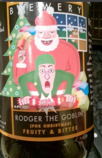Rodger The Goblin 4.0%, Tunnel Brewery, England