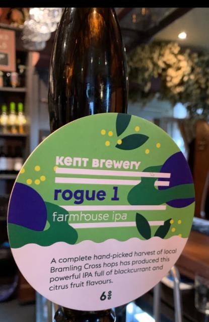 Rogue 1 6.0%, Kent Brewery, England