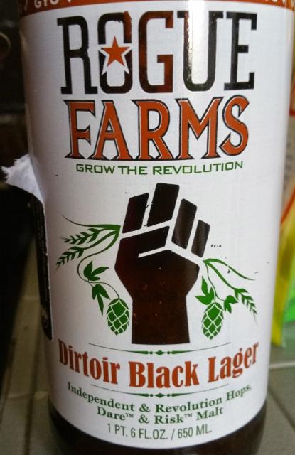 rogue farms dirtoir black lager 6.0%, Rogue Ales, United States