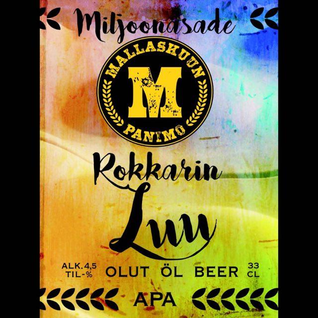 Rokkarin Luu 4.5%, Mallaskuun Panimo, Finland