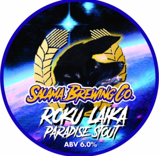 Roku Laika Paradise Stout 6.0%, Salama Brewing Company, Finland