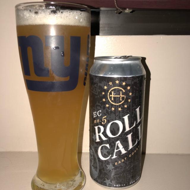 Roll Call: EC5 7.5%, Gun Hill Brewing Company, United States