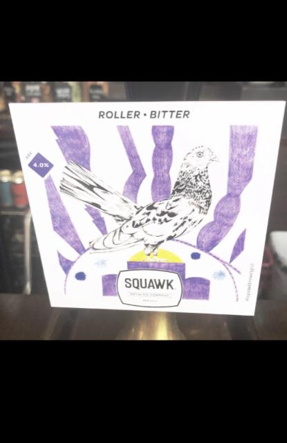 Roller 4.0%, Squawk Brewing Company, England