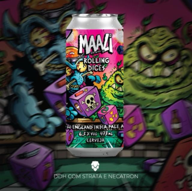 Rolling Dices 6.3%, Maali Brewing Co., Brazil