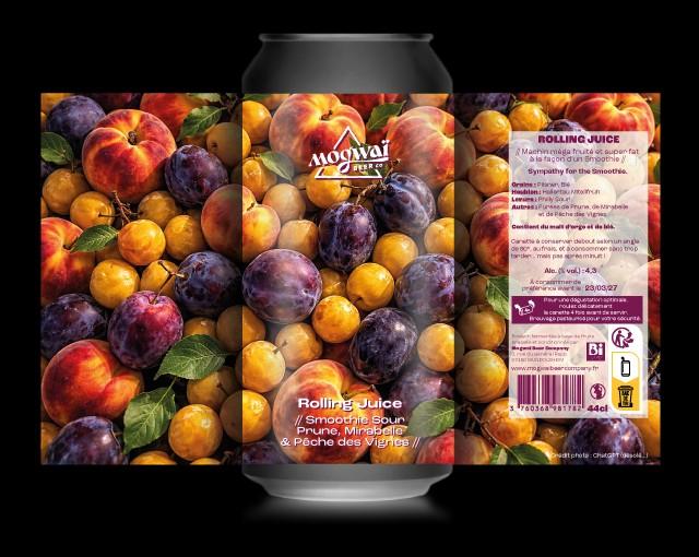 Rolling Juice 4.3%, Mogwaï Beer Company, France