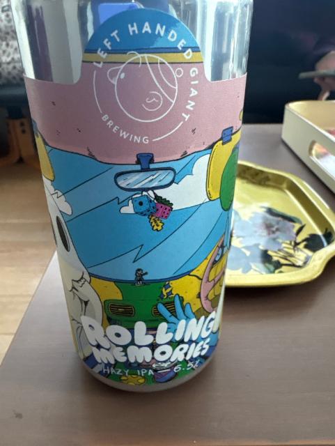 Rolling Memories 6.5%, Left Handed Giant Brewing, England