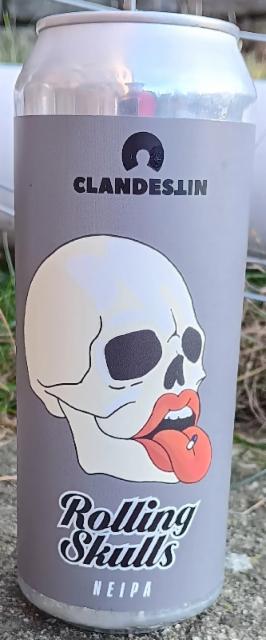 rolling skulls 6.0%, Clandestin Beer, Romania