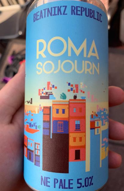 Roma sojourn 5.0%, Beatnikz Republic Brewing Co., England