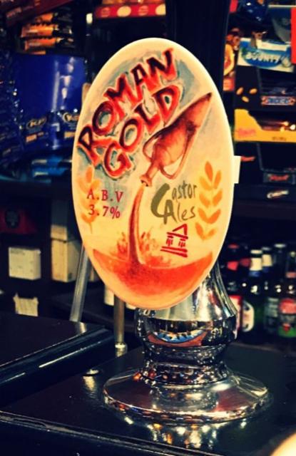 Roman Gold 3.7%, Castor Ales, England