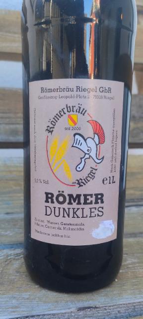 Römer Dunkles 5.2%, Römerbräu, Germany